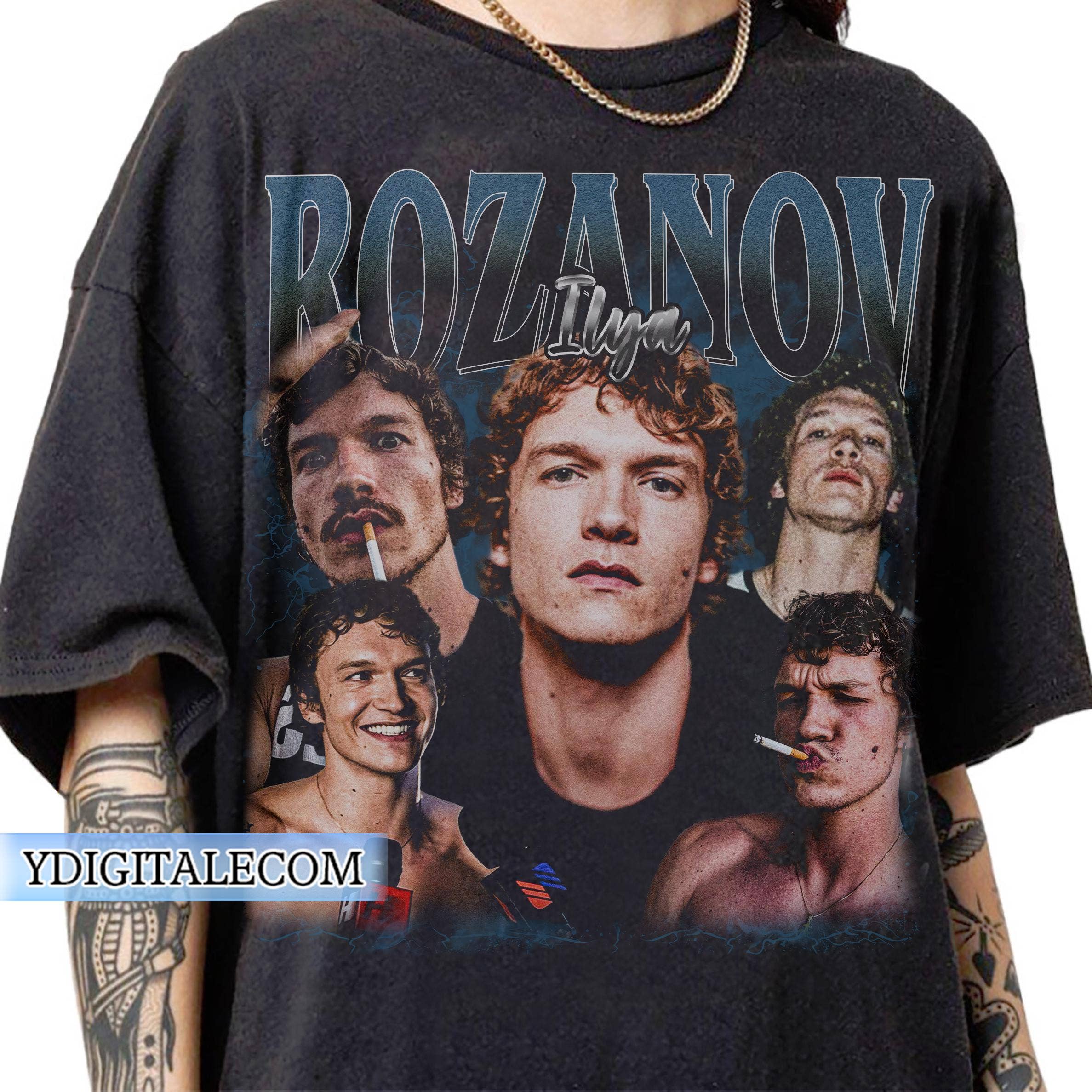 Vintage 90S Ilya Rozanov Graphic Tee Shirt