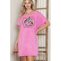 Not My First Rodeo Cowgirls Club Mineral Washed Dress