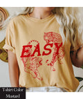 Easy Tiger Tee – Vintage Inspired Retro Festival Shirt