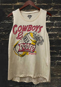 Cowboys and Beer Fort Worth Festival Muscle Tank Top
