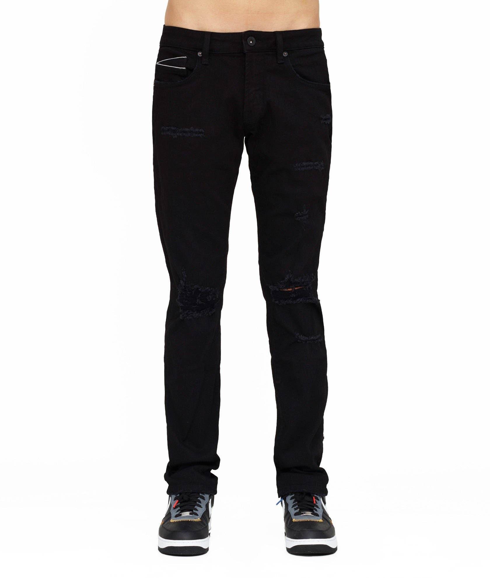 Rocker Slim - Premium Stretch in Black Ink Jeans