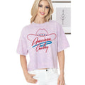 American Cowboy Mineral Wash Crop Top