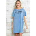 Jadore Cowboys Mineral Washed Dress