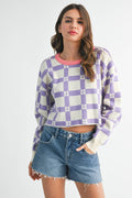 3236EK Pam Plaid Sweater 6