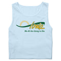 Iowa: We All Are Going To Die Heavyweight Blue Tank Top