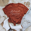 Blessed Christian Easter T-Shirt Custom Verse or Text