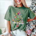 I Still Read Children Books Christmas Tree Teacher Shirt
