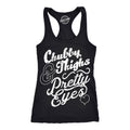 Chubby Thighs and Pretty Eyes Women's Tank Top