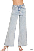 ._ 0808 Light Wash Wide Leg Denim Pants SI-28162
