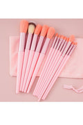 , 0213 13 Pcs Makeup Brush Set w/ Storage Bag SI-26325