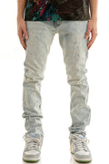 Pearl Rhinestone Skinny Jeans