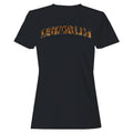 Pittsburgh Tiger Stripe Block Letters Women's T-Shirt