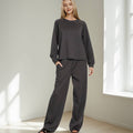 .0202 Scuba Crewneck Pullover & Pants 2 Piece Set SI-28412