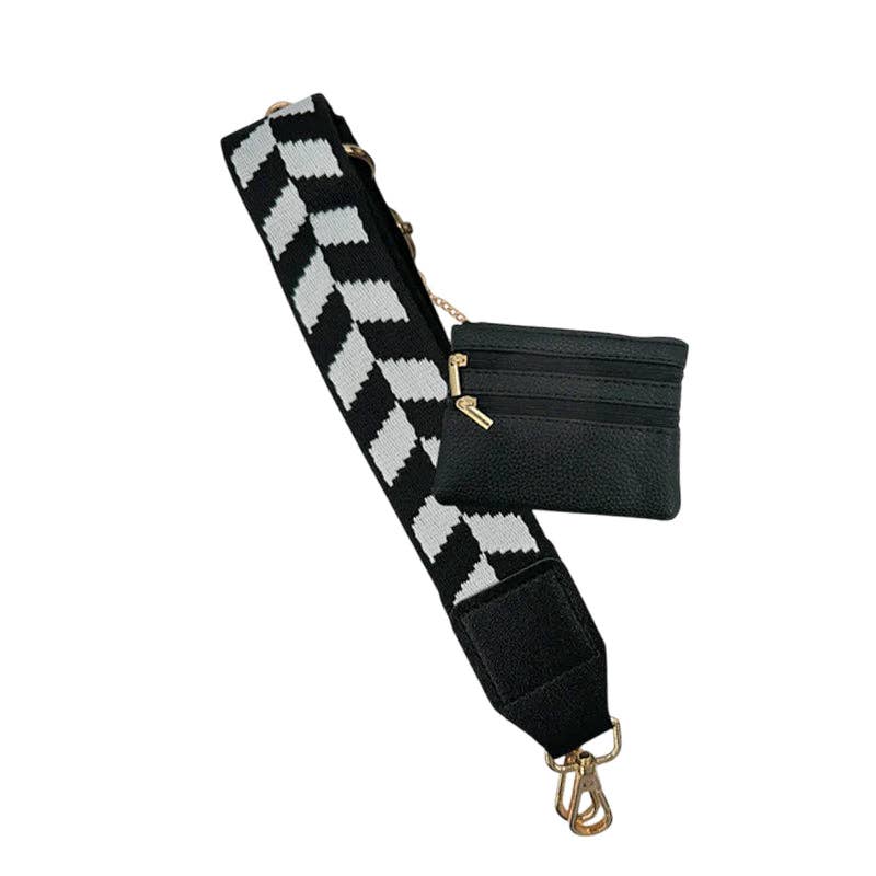 CG8844-20 Cell Phone Crossbody  Blk Triangle