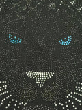 Leopard with Clear Foil Graphic Long Crop Top