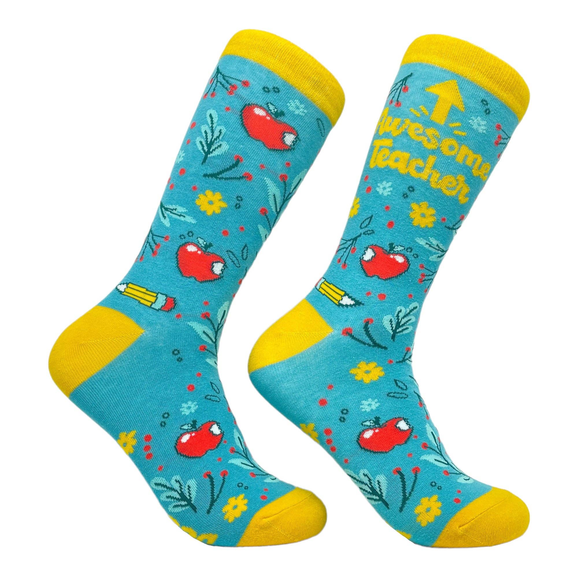 Womens Awesome Teacher Socks