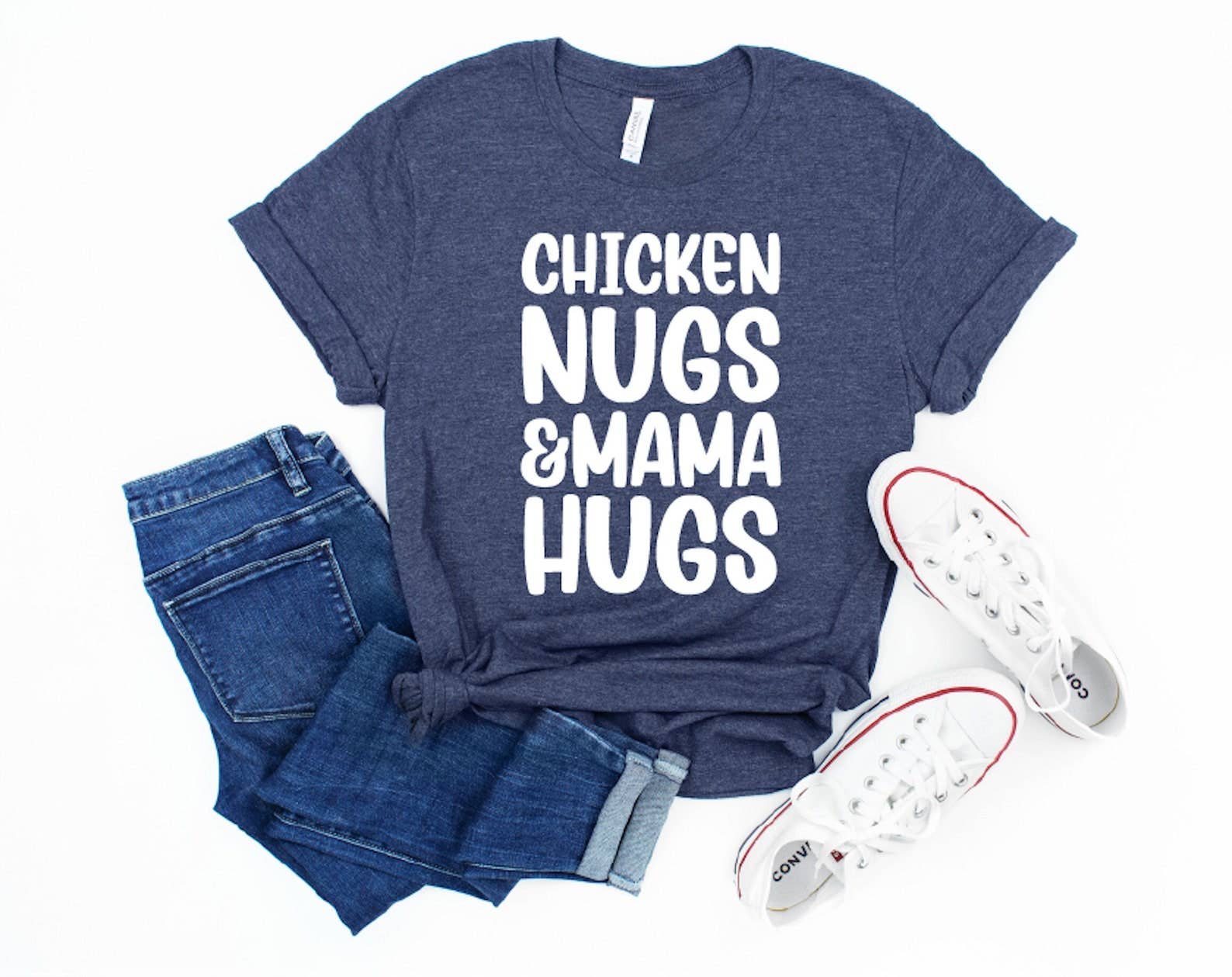 Chicken Nugs & Mama Hugs T-Shirt