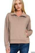 .....Scuba Half Zip Pullover