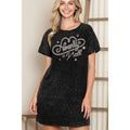 Howdy Yall - Mineral Wash Dress