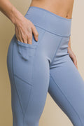 `.SI-27322 High Waisted Leggings w/ Pockets