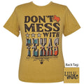 Lulu Mac 88 Don't Mess with Texas Ss- Heather Mustard