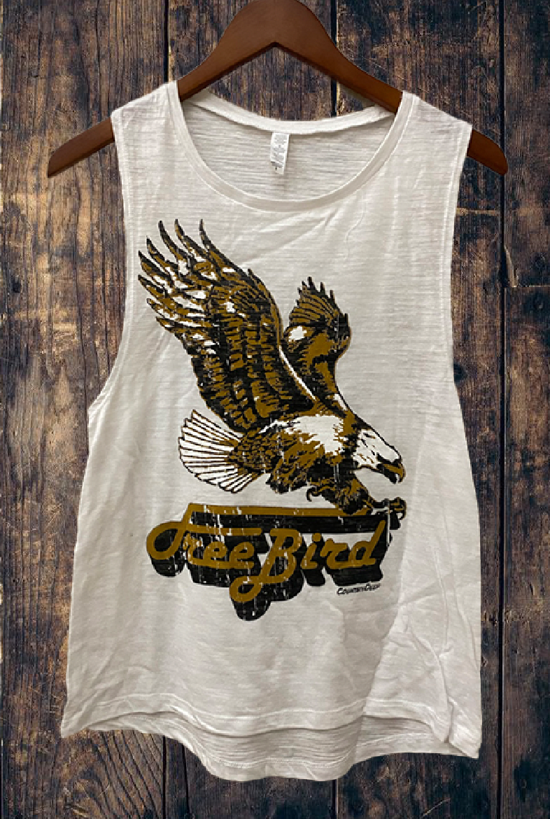 Free Bird Muscle Tank Top