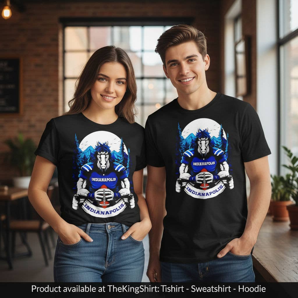Indianapolis Colts Mascot Graphic Football Shirt