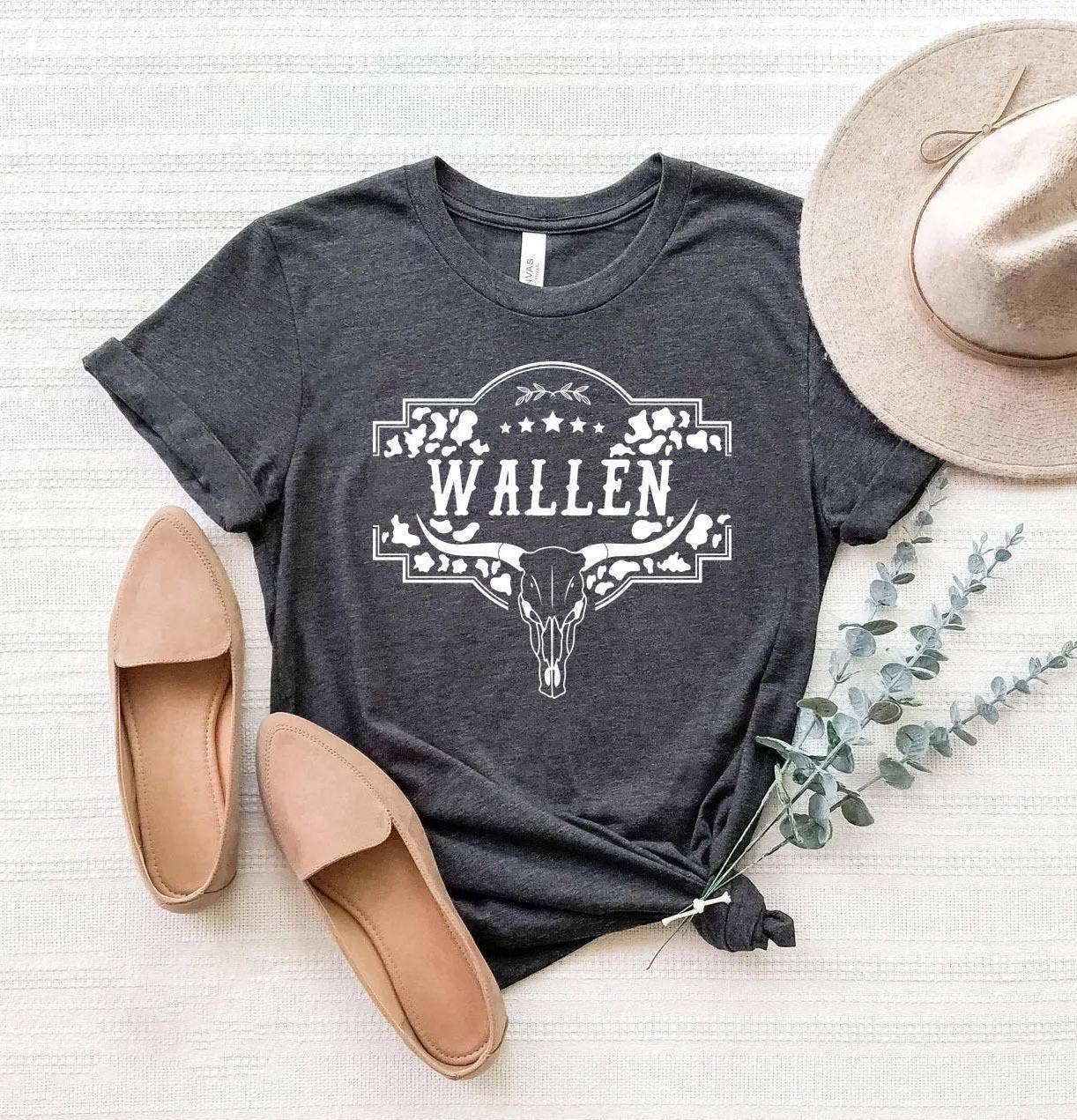 Vintage Cow Skull Wild West Sweatshirt Nashville Music Shirt