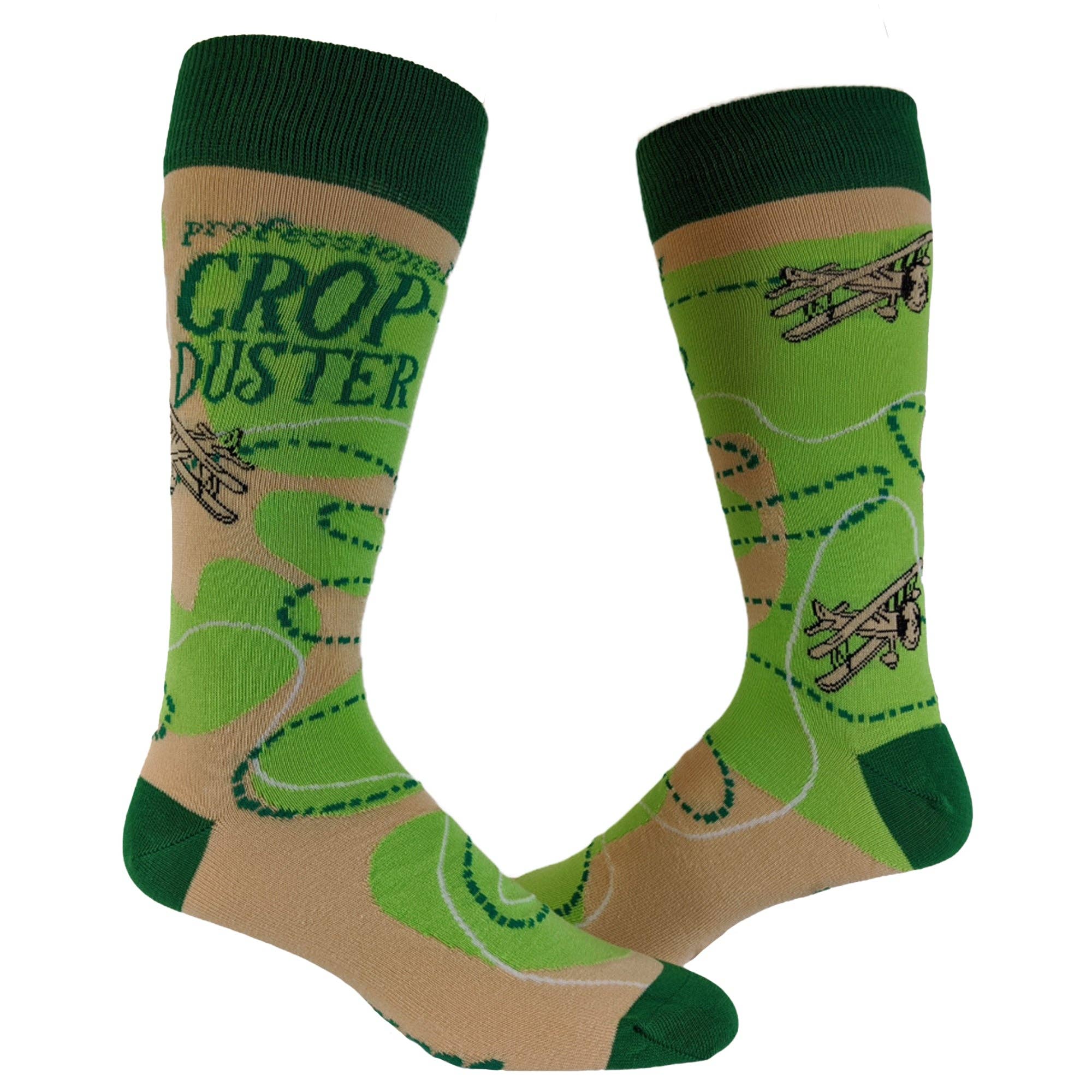 Mens Crop Duster Socks