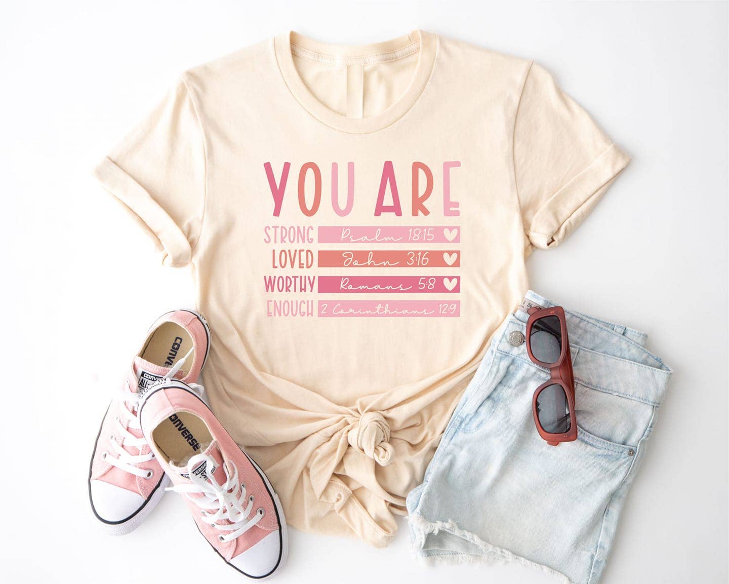 Christian You Are Encouraging Words Women's Graphic Tee