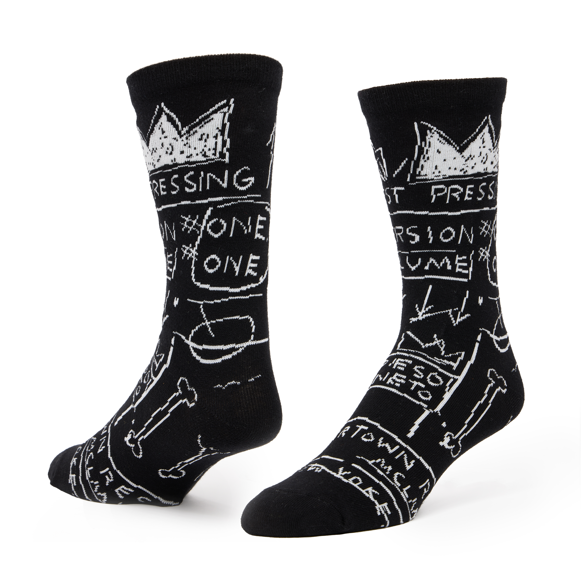 Basquiat “Beat Bop” Knit Socks Box, Set of 2