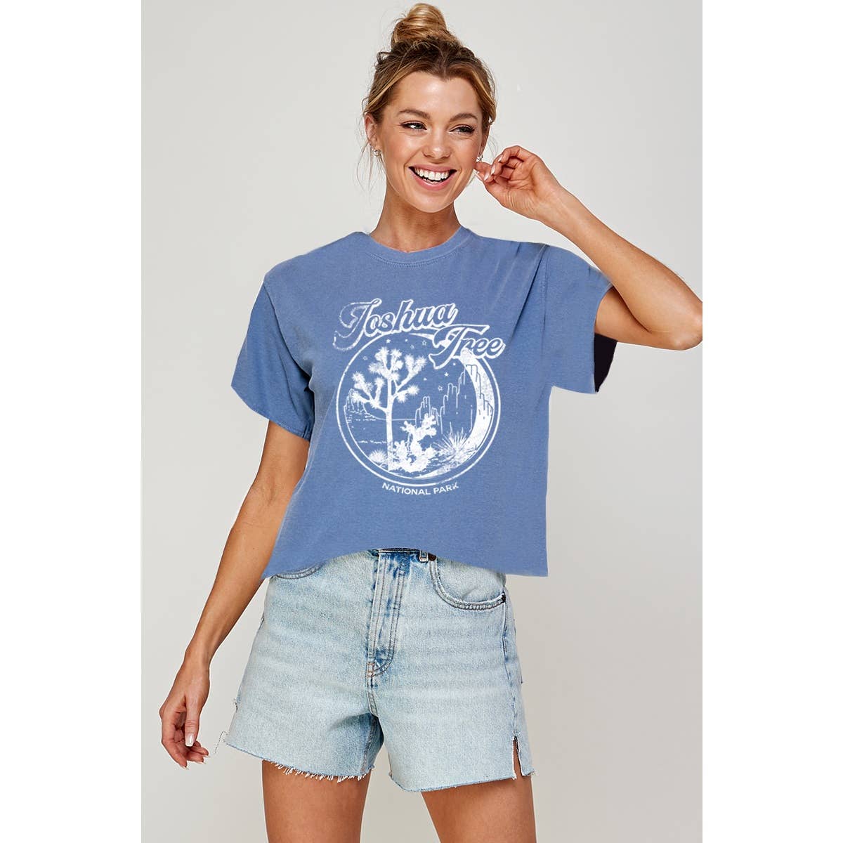 Joshua Tree Graphic Crop Top