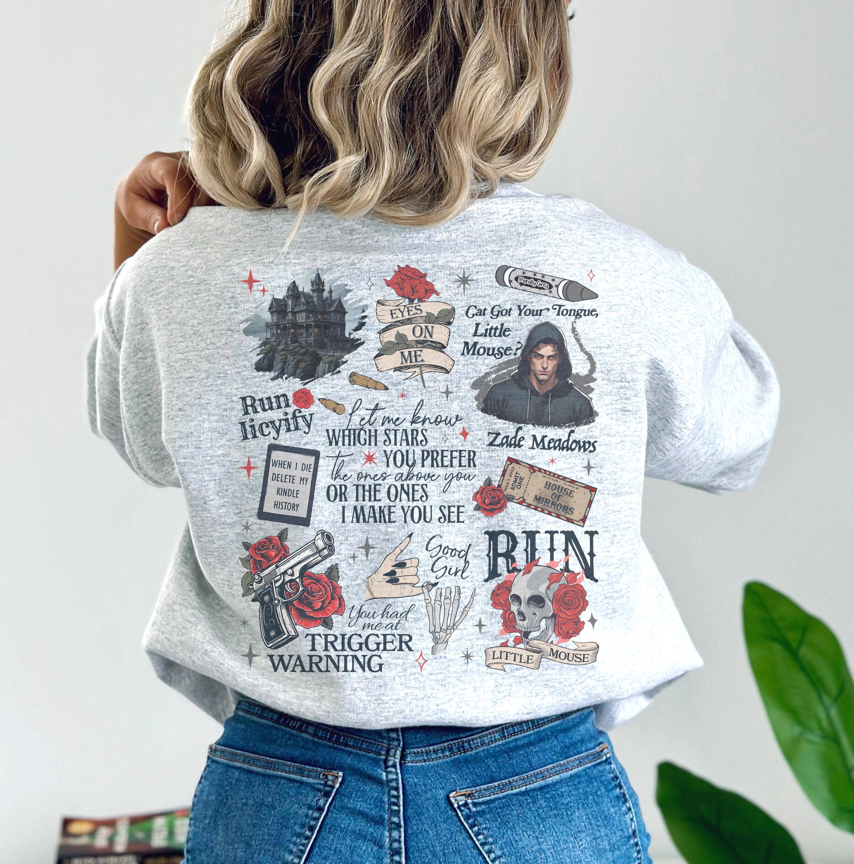 Dark Romance Smutty Book Tee For Book Lovers