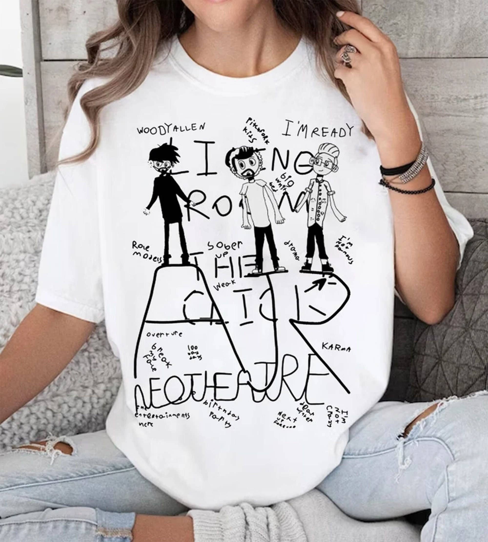 Doodle Art Band Members Graphic Tee