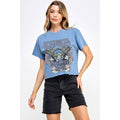 Rock and Roll Vintage Graphic Crop Top