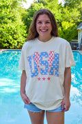 USA Lightening Bolt Tee