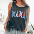 Patriotic Mama Fourth of July America Patriotic USA Tank Top