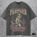 Meowdy Partner Vintage Cowboy Cat Apparel