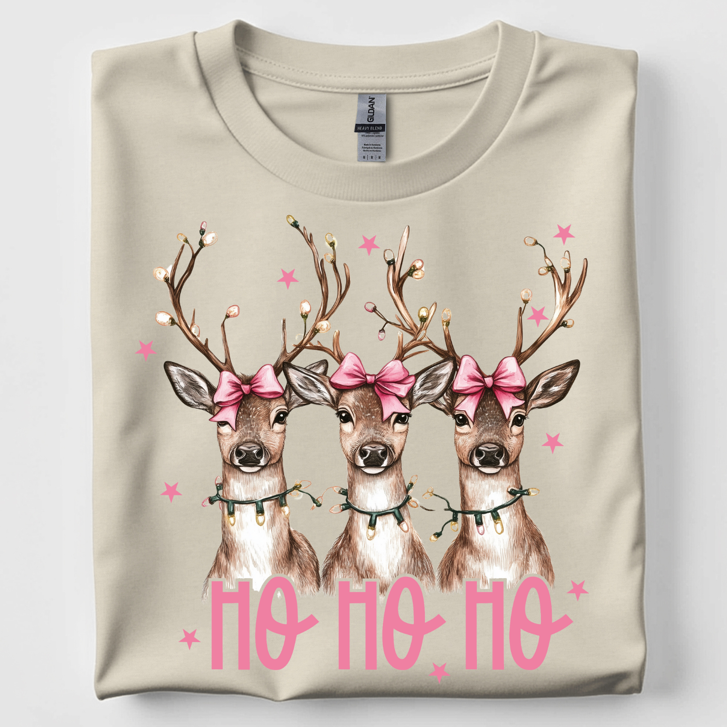 Ho Ho Ho Reindeer Tshirt