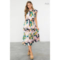 /Size Xl/ Floral Butterfly Tiered Maxi Dress