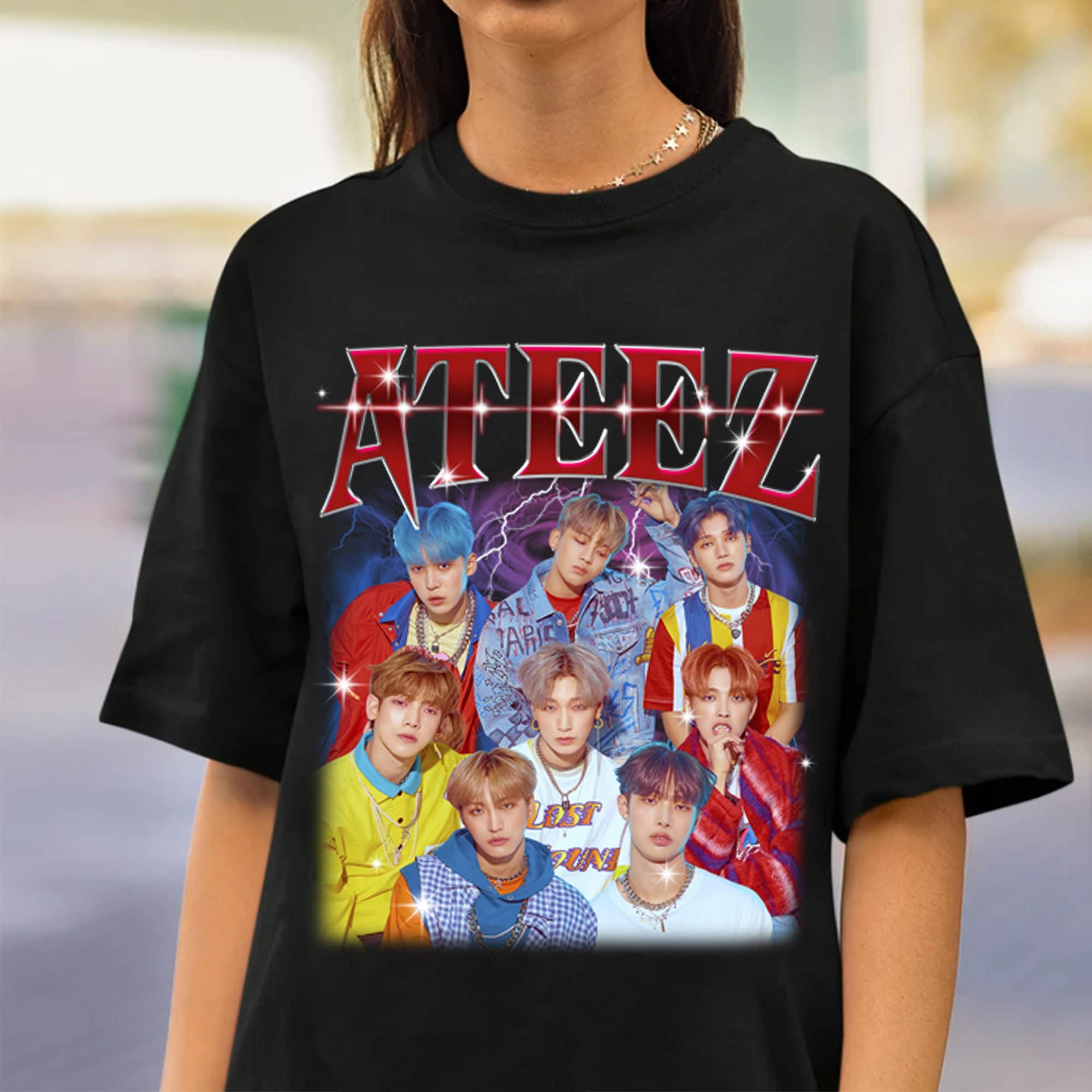Ateez Kpop Vibes - Retro Tour 2023 Collection