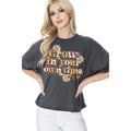 Grow in Your Own Time Cropped Top