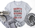 Naughty Nice Nevermind I'll Buy My Own Stuff T-Shirt