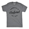 Promoted To Husband 2022 Men's Tshirt Wedding Graphic Tee