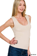 ,...0709 Double Layered Tank Top SI-27321
