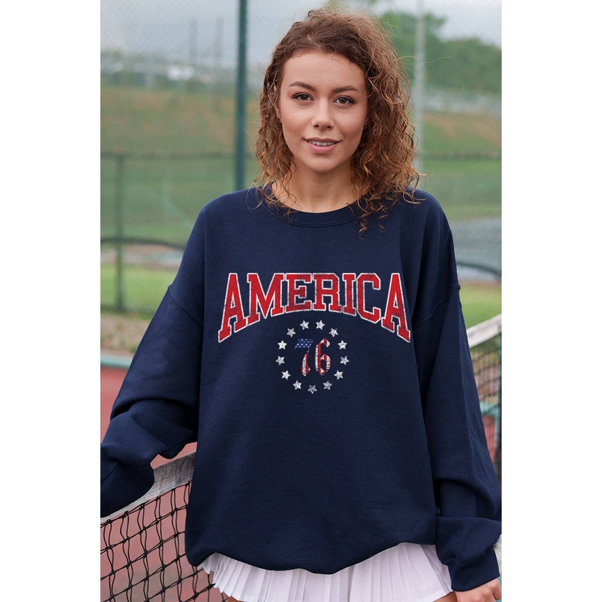 America Vintage Graphic Sweatshirts