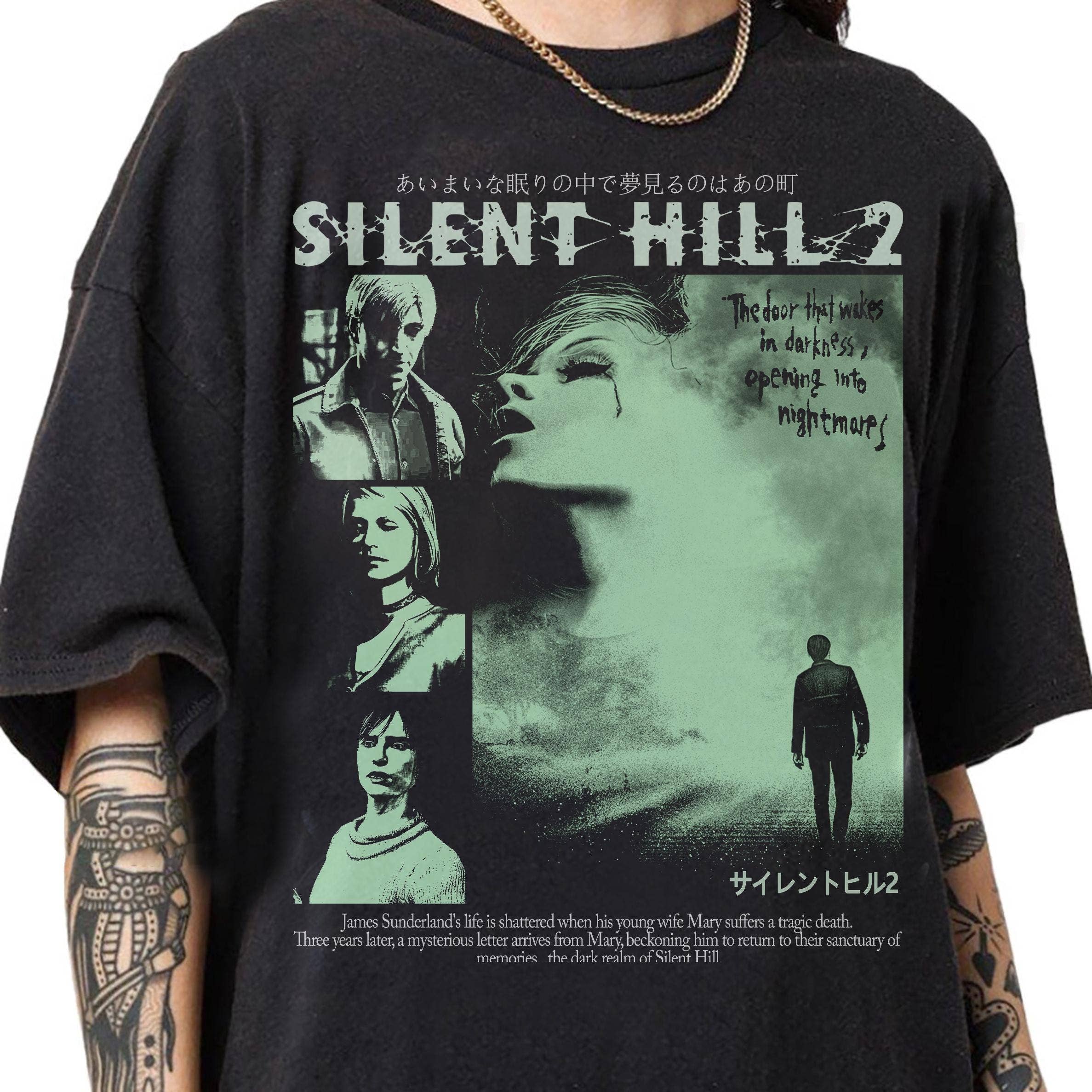 Vintage 90S Bootleg Style Silent Hill Ii T-Shirt