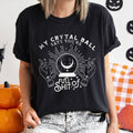 My Crystal Ball Says Retro Halloween T-Shirt White Print