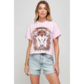 Desert Road  Vintage Graphic Crop Top