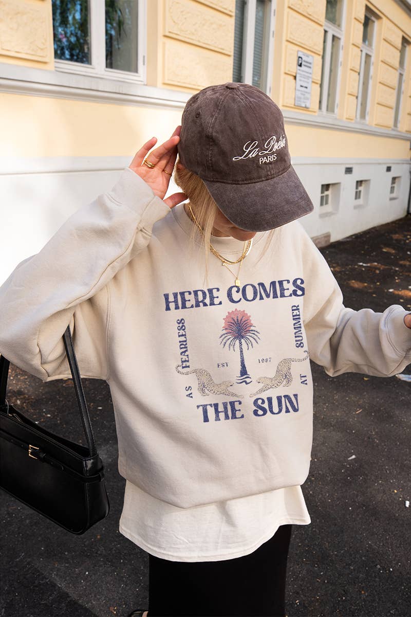 Here Comes the Sun Graphic Sweatshirts